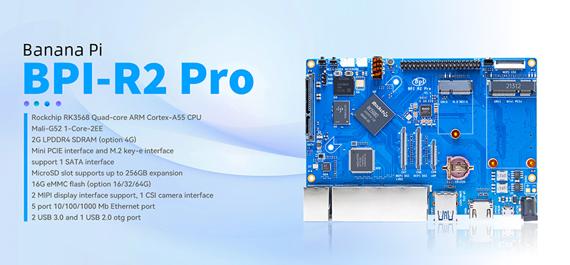 Banana Pi BPI-R2 Pro | BananaPi Docs